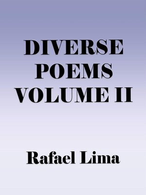 cover image of Diverse Poems Volume II